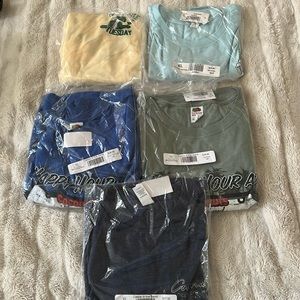 Five Ocean City MD Coconut’s Assorted Tshirts Drunken Monkey  Happy Hour NWT